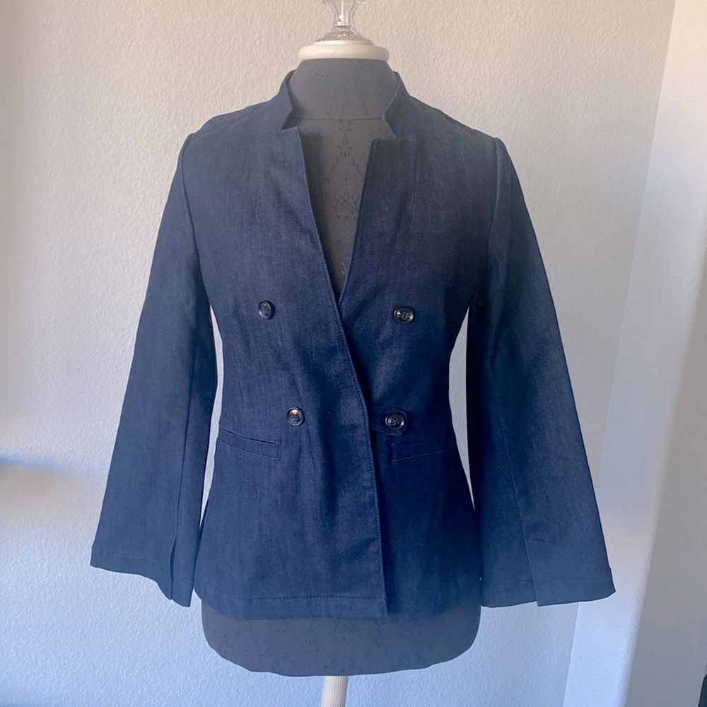 Banana Republic denim blazer‎